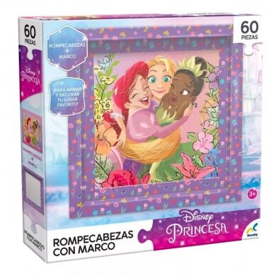 ROMPECABEZAS C/ MARCO PRINCESAS