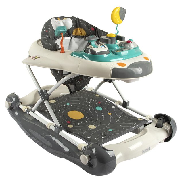 Andador Nave Espacial Gris Verde