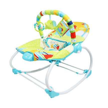 SILLA NIDO ANIMALITOS AZUL