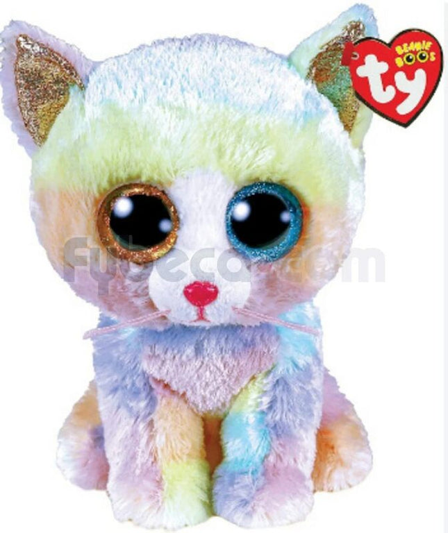 TY BEANIE BOOS HEATHER GATO REGULAR