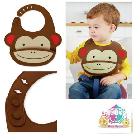BABERO DE SILICONA, MONKEY
