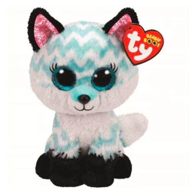 TY BEANIE BOOS ATLAS LOBO AQUA REGULAR