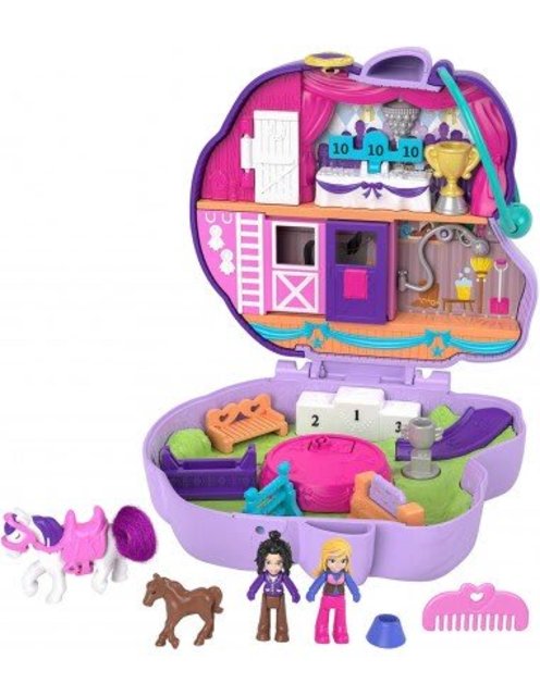 POLLY POCKET BIG POCKET WORLD HORSE SHOW COMPACT