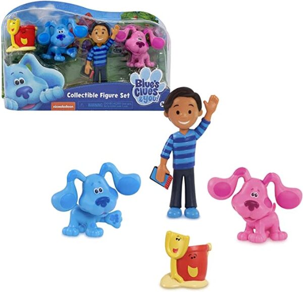 PISTAS DE BLUE Y TU PACK 4 FIGURAS