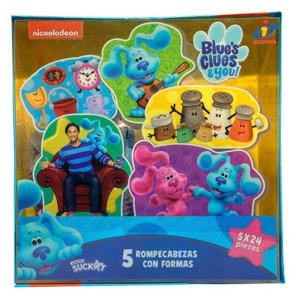 PISTAS DE BLUE ROMPECABEZAS FORMAS