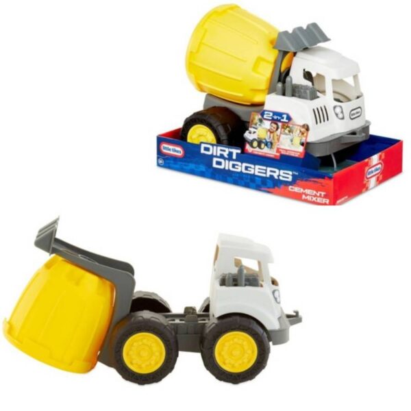 LITTLE TIKES CAMIÓN CEMENTO 2 EN 1