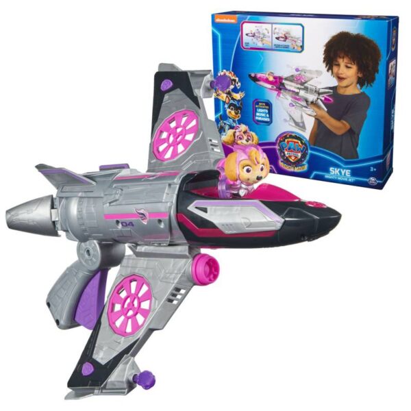 PAW PATROL MIGHTY JET SKYE LUZ Y SON