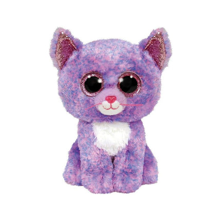 TY BEANIE BOOS CASSIDY GATO LAVANDA REGULAR