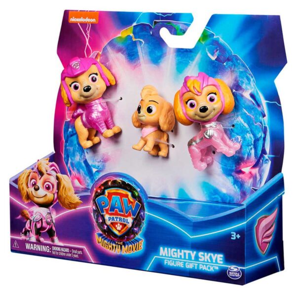 PAW PATROL MIGHTY SET FIGURAS SKYE