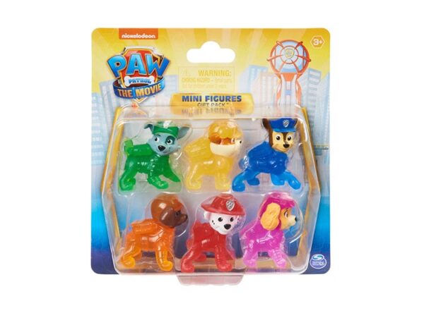 PAW PATROL MOVIE MINI FIG. PACK 6