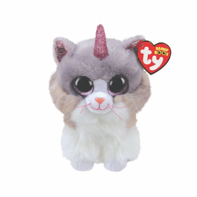 TY BEANIE BOOS ASHER GATO UNICORNIO REGULAR