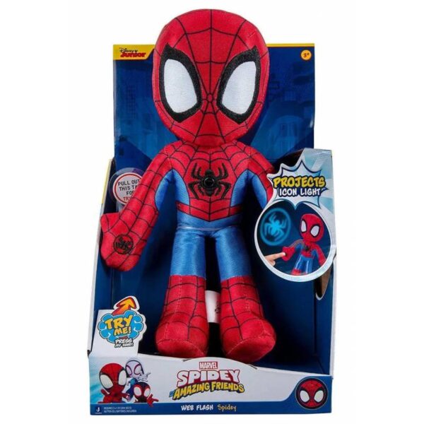 SPIDEY PELUCHE PROYECCIÓN DE LUZ