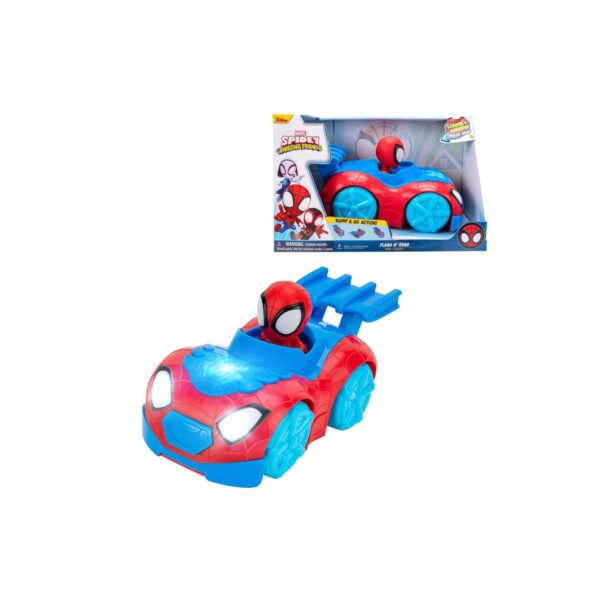 SPIDEY VEHÍCULO LUZ Y SONIDO