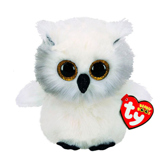 TY BEANIE BOOS AUSTIN BUHO BLANCO REGULAR