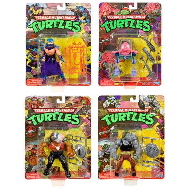 TMNT CLASICO FIGURAS MUTANTES 4"