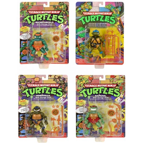 TMNT CLASICO FIGURAS TORTUGAS ASST.