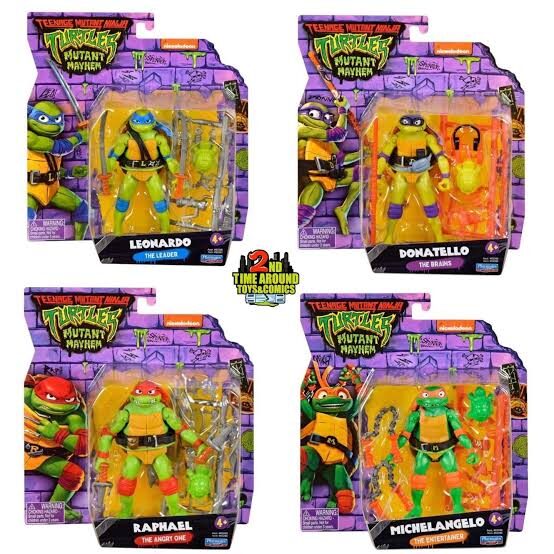 TMNT PELÍCULA FIGURAS BÁSICAS