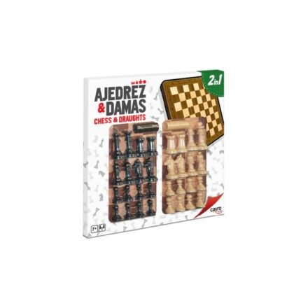 Tablero Ajedrez-Damas