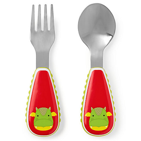 Set Cuchara Y Tenedor Zoo - Dragon