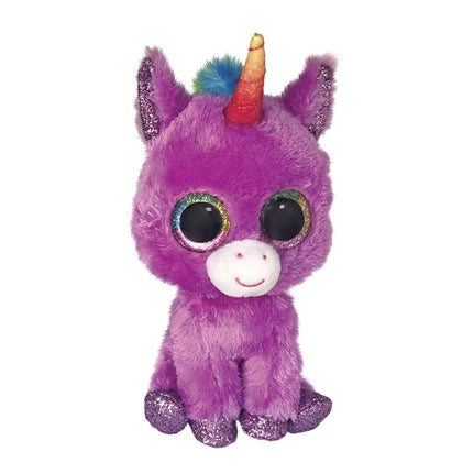 TY BEANIE BOOS ROSETTE UNICORN PÚRPURA REGULAR