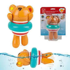 Swimmer Teddy Wind-Up Toy