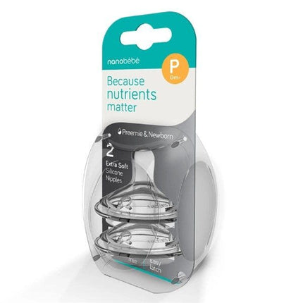 Tetina silicona 3AV- Pack x 2 Prematuro
