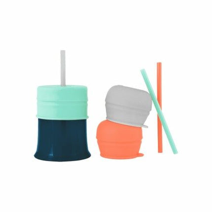 SNUG SPOUT W/CUP  Green & Mint & Blue