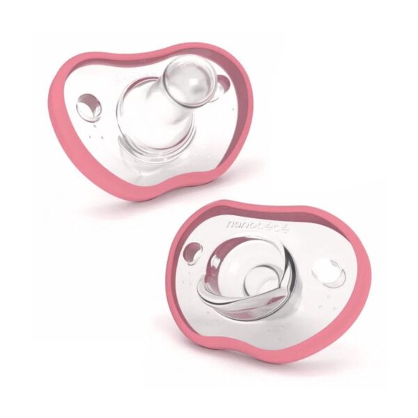 Chupete Flexy pack x 2 - 0-3 meses rosa