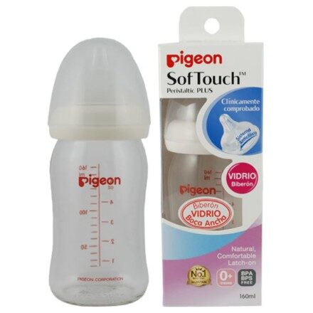 Biberon vidrio Boca Ancha 160 ml