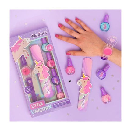 MARTINELIA LITTLE UNICORN WATCH AND MANICURE