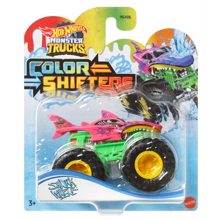 LAT HW MONSTER TRUCKS COLOR SHIFTERS ASST