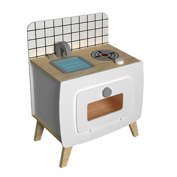 Cocina de madera Montessori