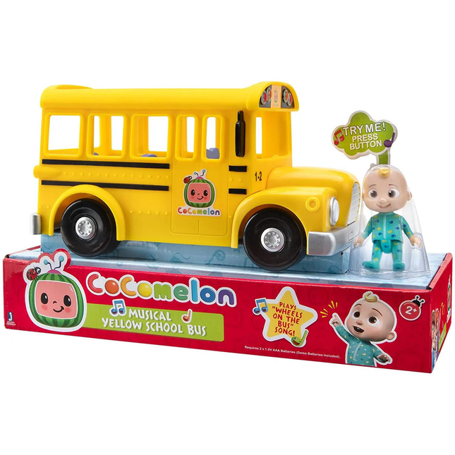 COCOMELON BUS ESCOLAR AMARILLO