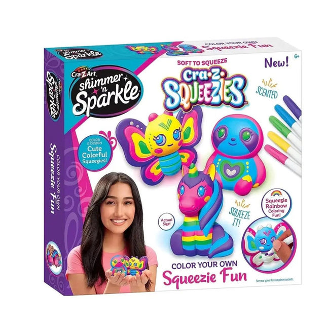 Squeezies pintables y lavables