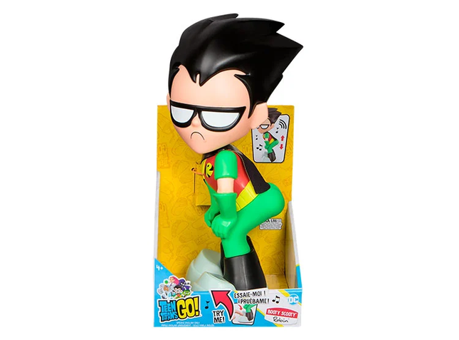 TEEN TITANS ROBIN CON SONIDO Y MOVIMIENTO