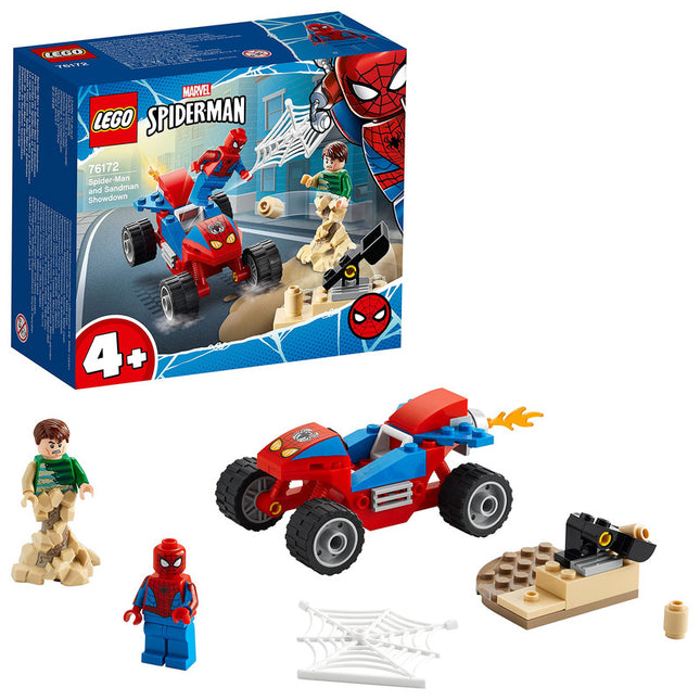 LEGO  SUPER HEROES BATALLA FINAL ENTRE SPIDER-MAN Y SANDMAN