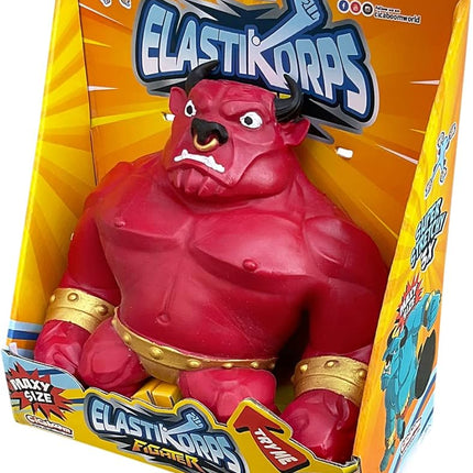 TORO LUCHADOR ROJO FIGURA ELASTICA MAXY