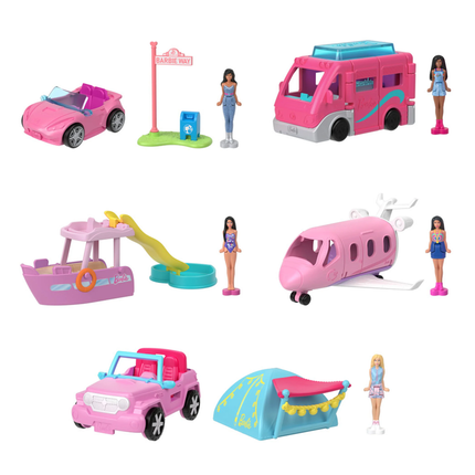 LAT BRB MINI BARBIELAND MOVIE VEHICLES ASST