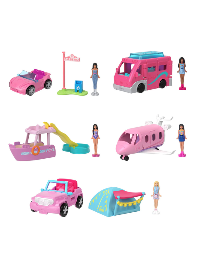 LAT BRB MINI BARBIELAND MOVIE VEHICLES ASST
