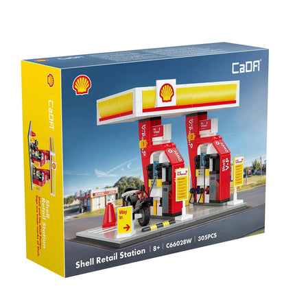 Set Armable Shell Mini Gas Station 305 Piezas