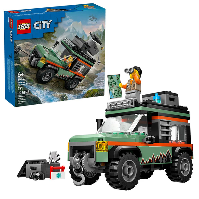 LEGO CITY TODOTERRENO 4X4 DE MONTAÑA