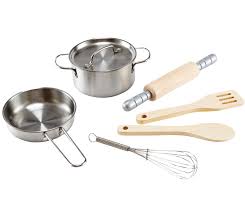 Set de Olla, Sartén y Utensilios