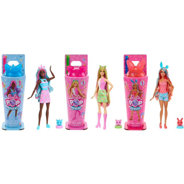 LAT BRB POP REVEAL BARBIE SHAKES ASST