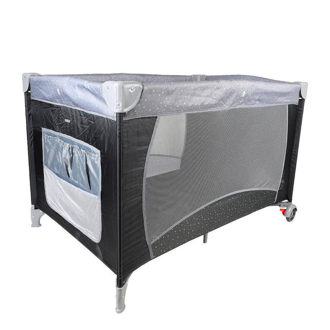 Cuna Playard Stella  Dark Grey
