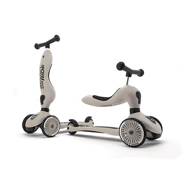 Scoot and Ride Scooter 2 en 1 Highway Kick 1 Ash