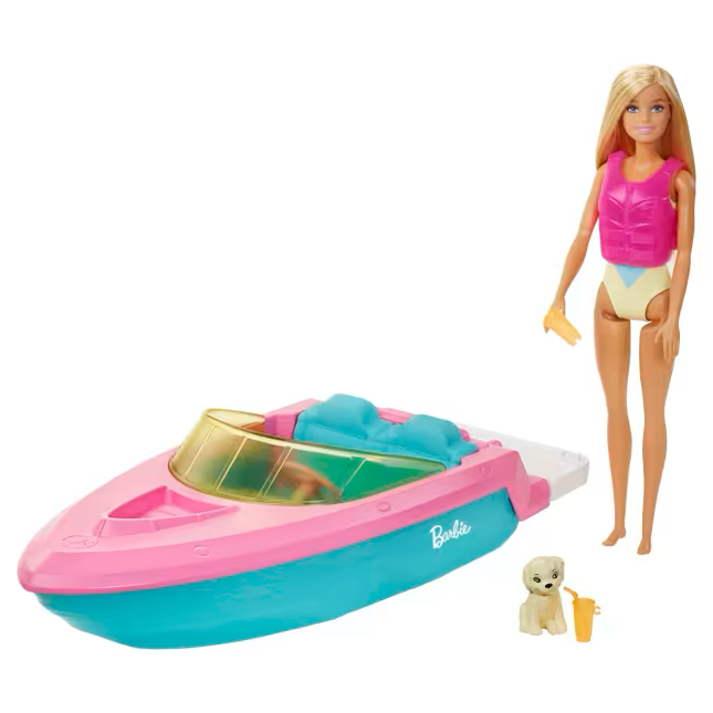 LAT BRB BOAT W/ DOLL