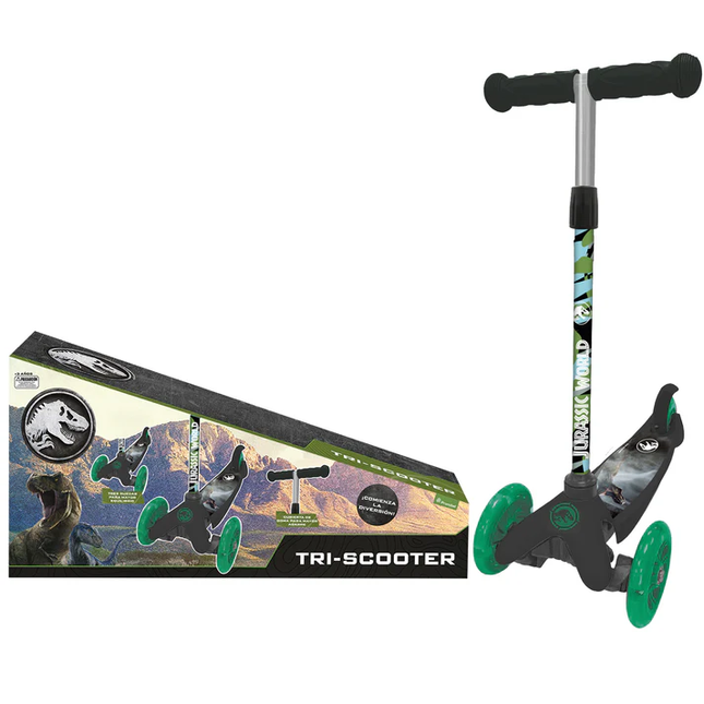 TRI-SCOOTER  (Max 30kg) JURASSIC WORLD