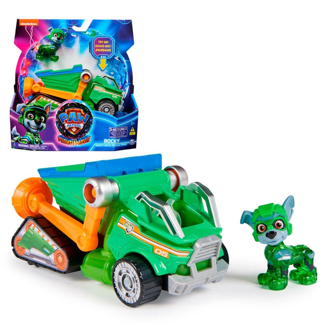 PAW PATROL MIGHTY VEH ROCKY PELÍCULA