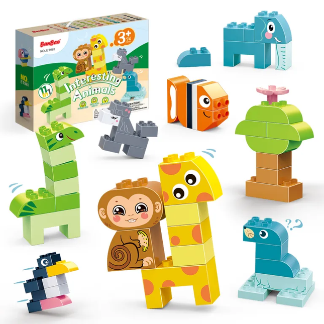 Interesting Animals 
Big Block Set
