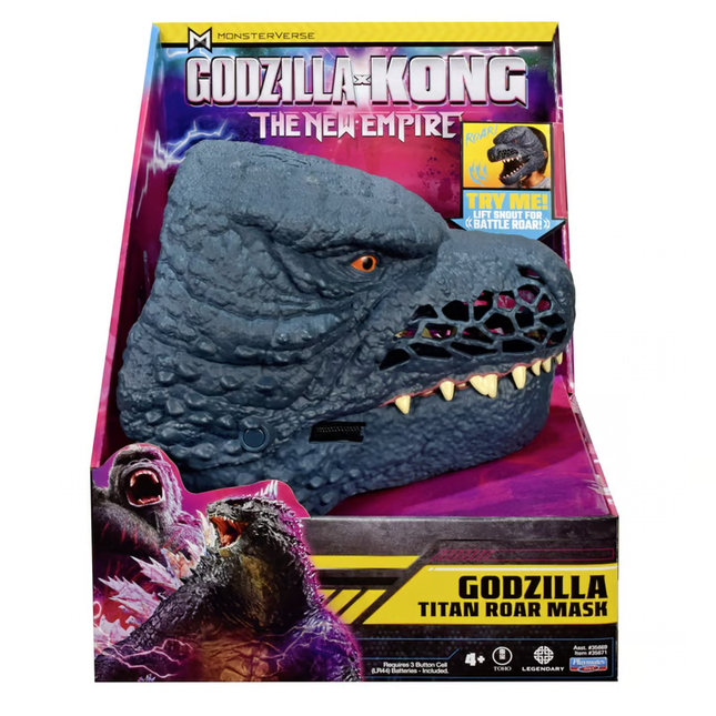 GODZILLA MASCARA CON SONIDO